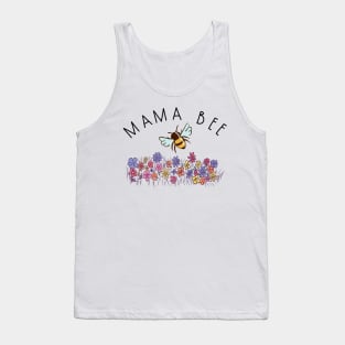 Mama Bee Mom Beekeeping Mother Tank Top